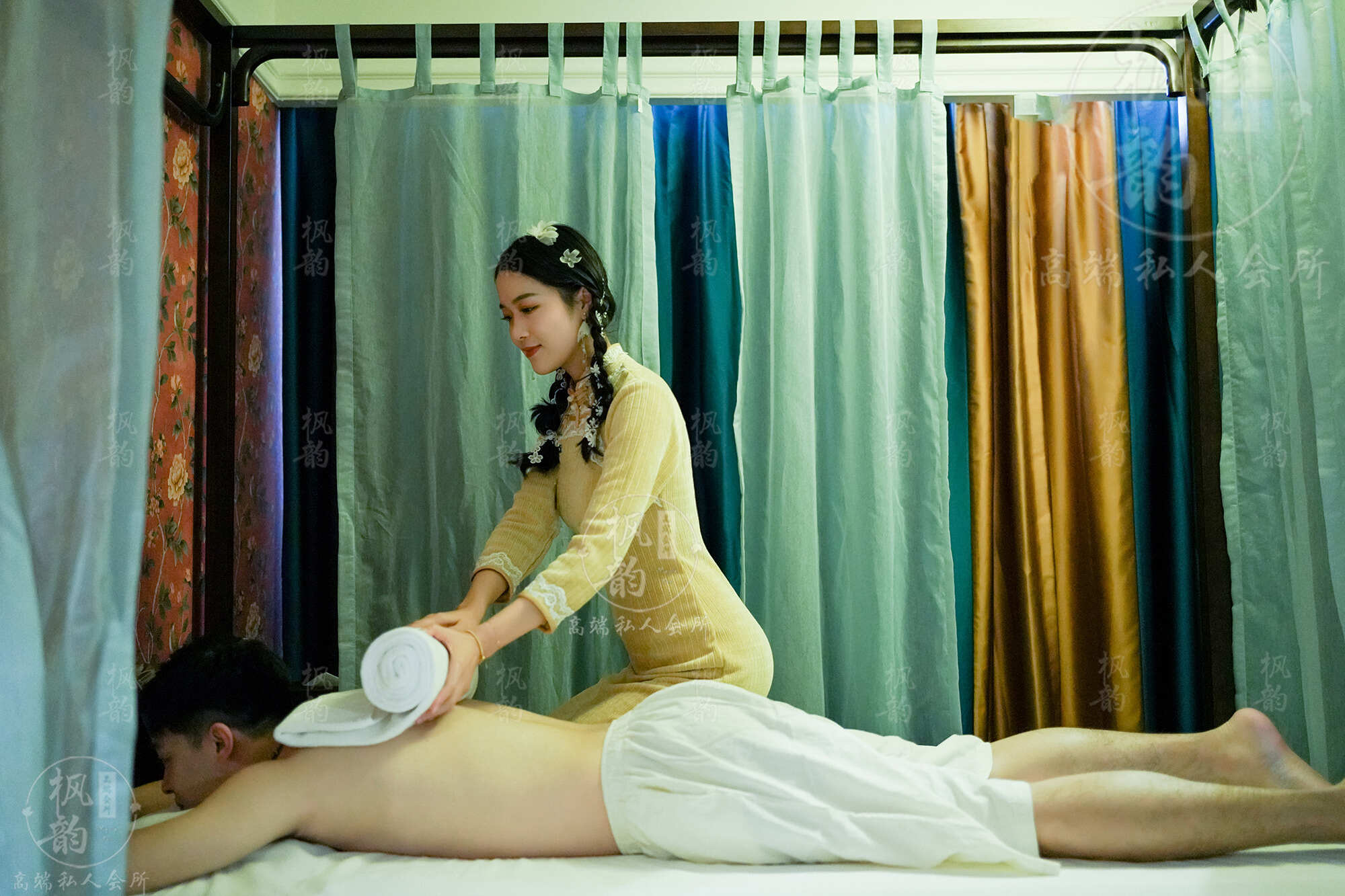 服务到位，成都优选推拿，去做了一个精油spa，好享受