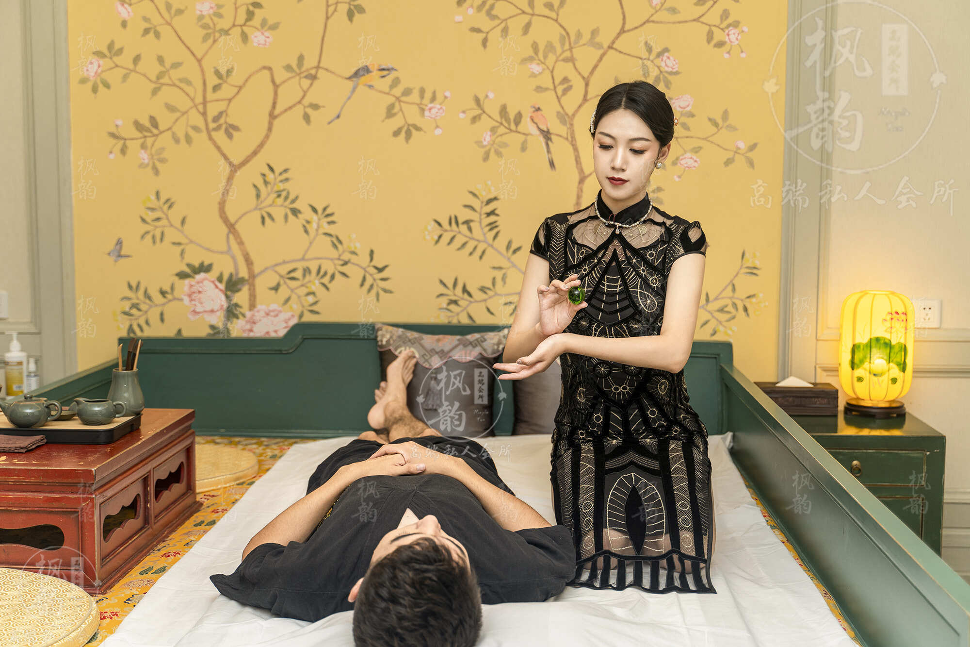 试了成都金牛区附近spa,按的很不错，下次还会来