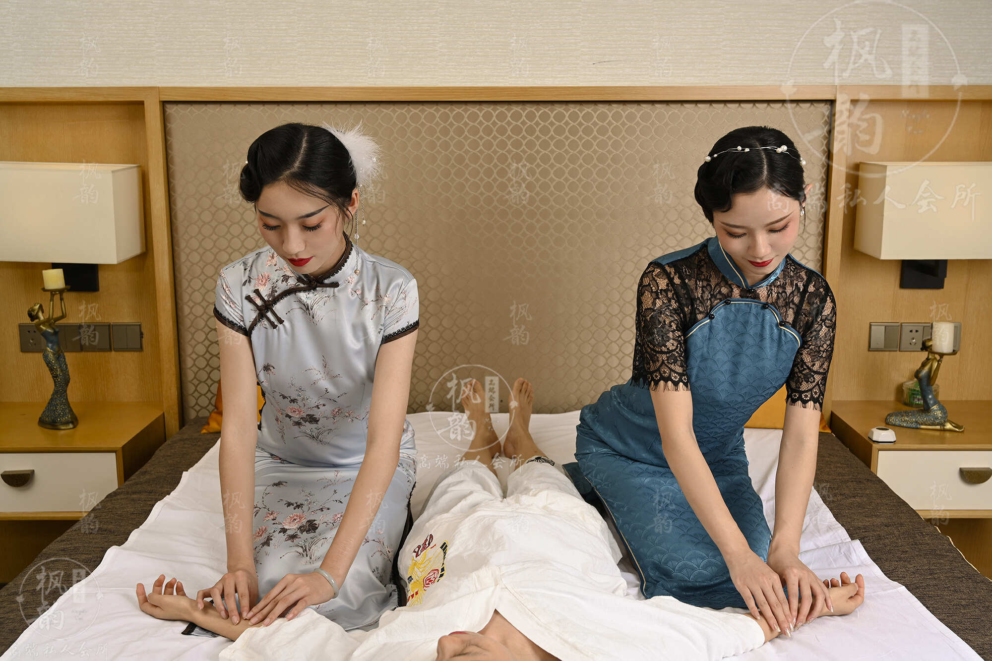 前晚去成都北较场特色高端养生会所，放