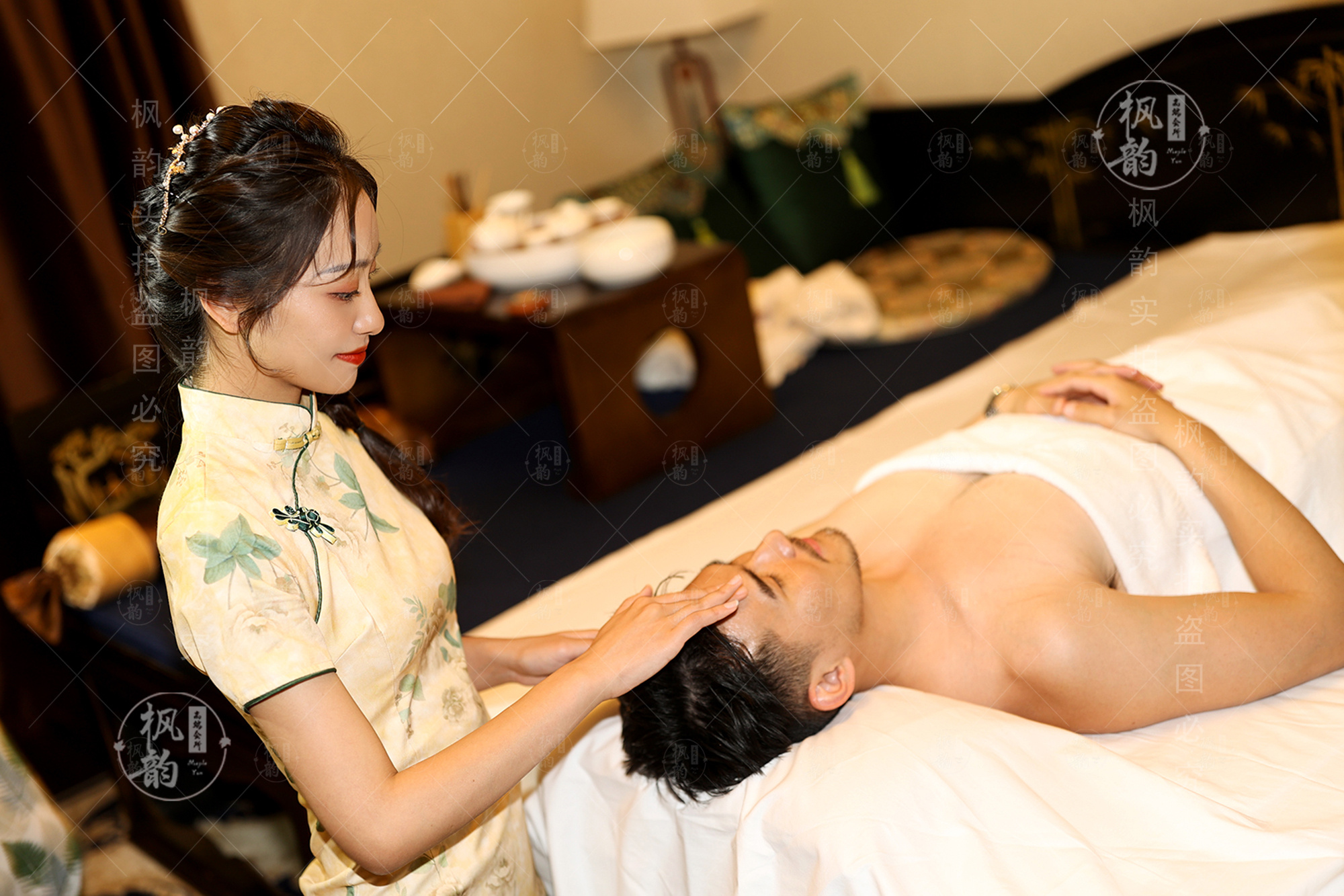 与同事去成都杜甫草堂娱乐spa推荐，使您