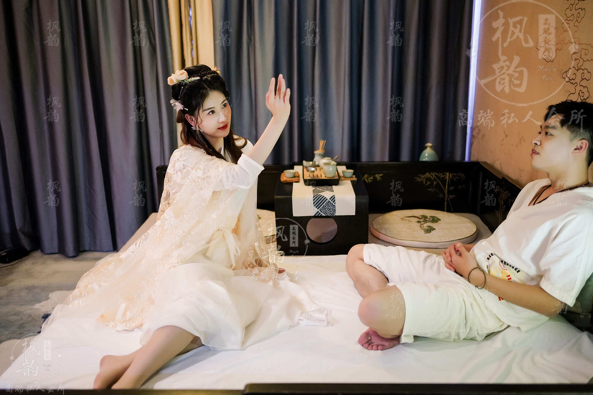 晚上去少陵路spa养生会所，一个可以放松压力的绝佳地方