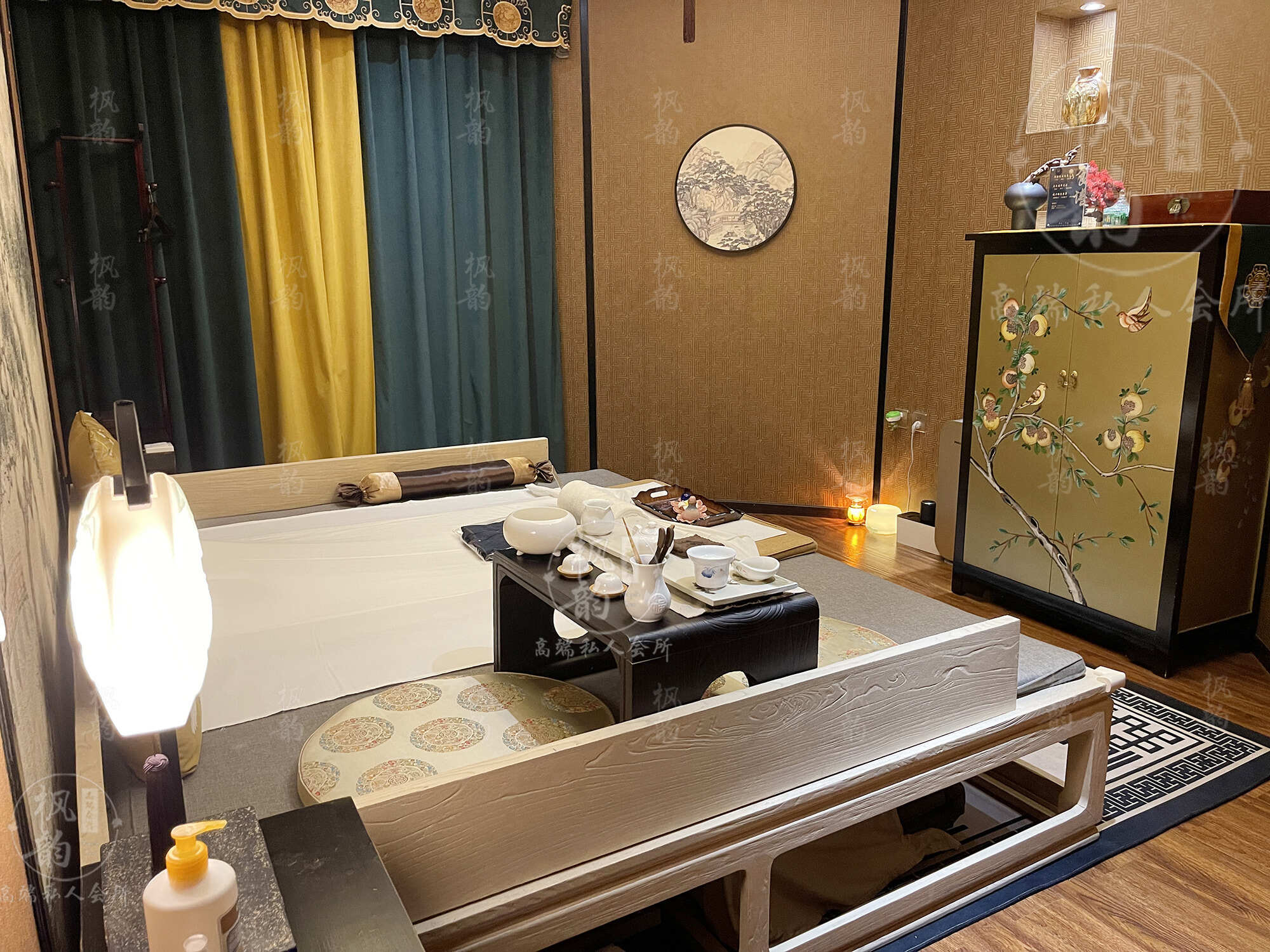 与伙伴去成都师大现代花园私人水疗会馆