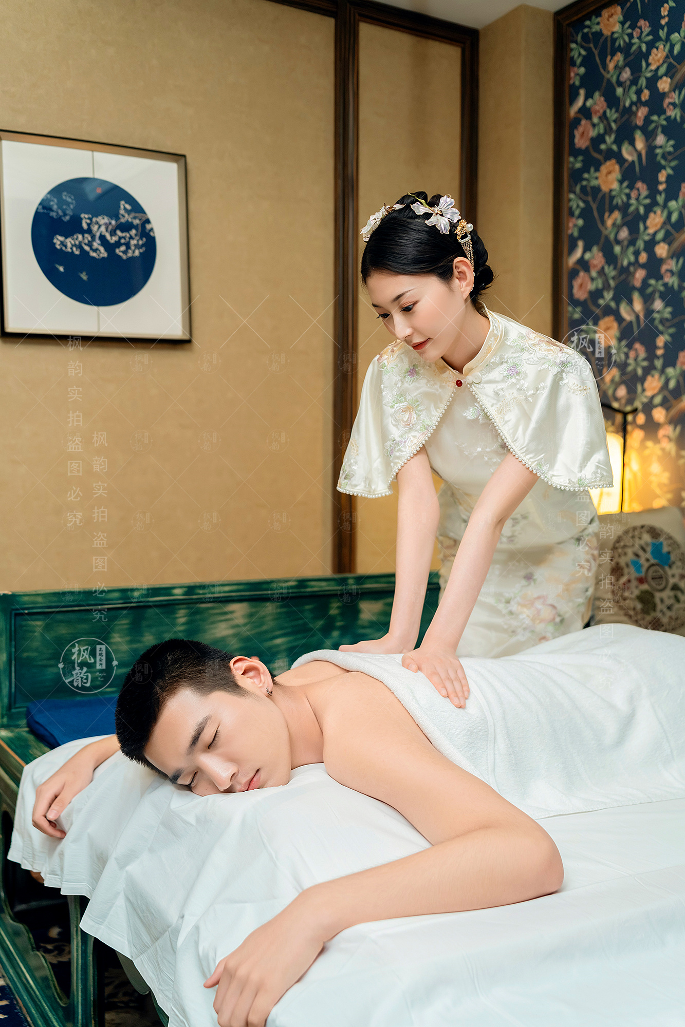 一套下来人轻松好多！成都大型水疗会馆