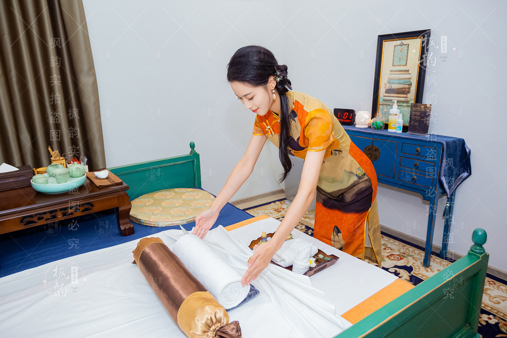 九方购物中心私人定制按摩足疗店，服务